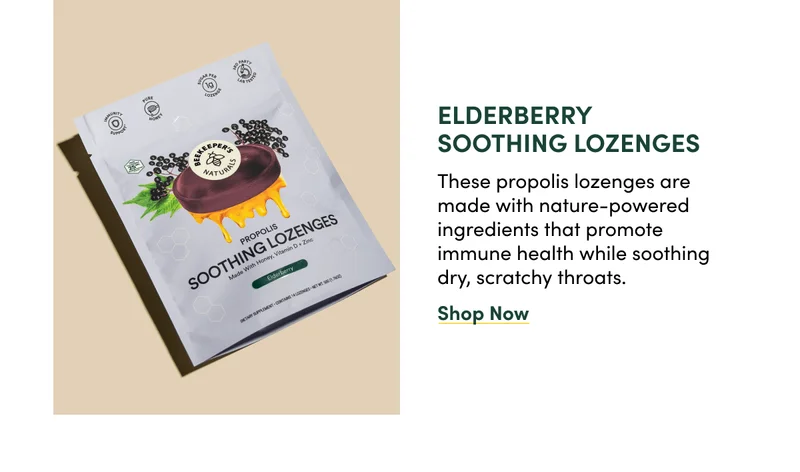 shop elderberry soothing lozenges