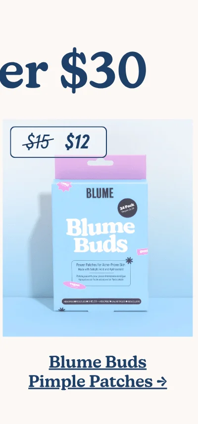 Blume Buds Pimple Patches →