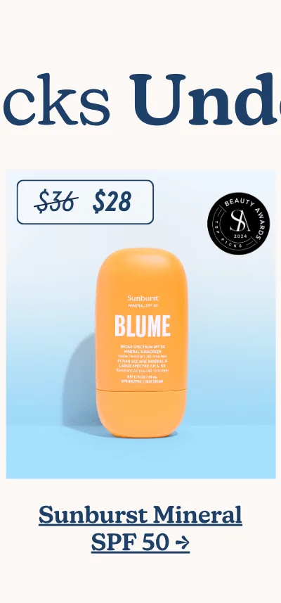 Sunburst Mineral SPF 50 →