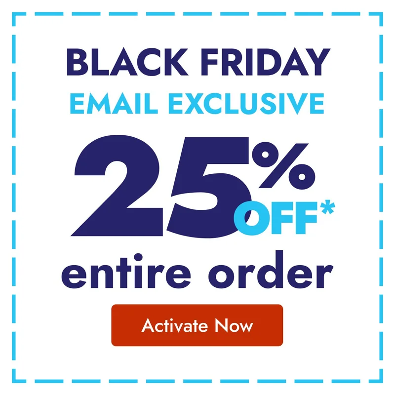 25% order