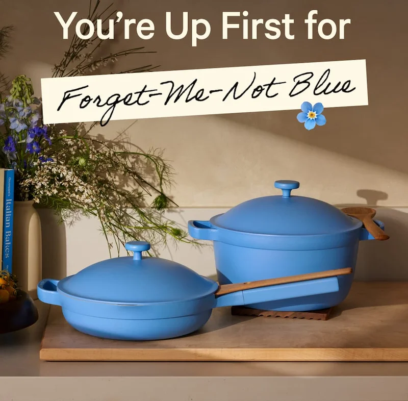 You’re Up First for Forget-Me-Not Blue
