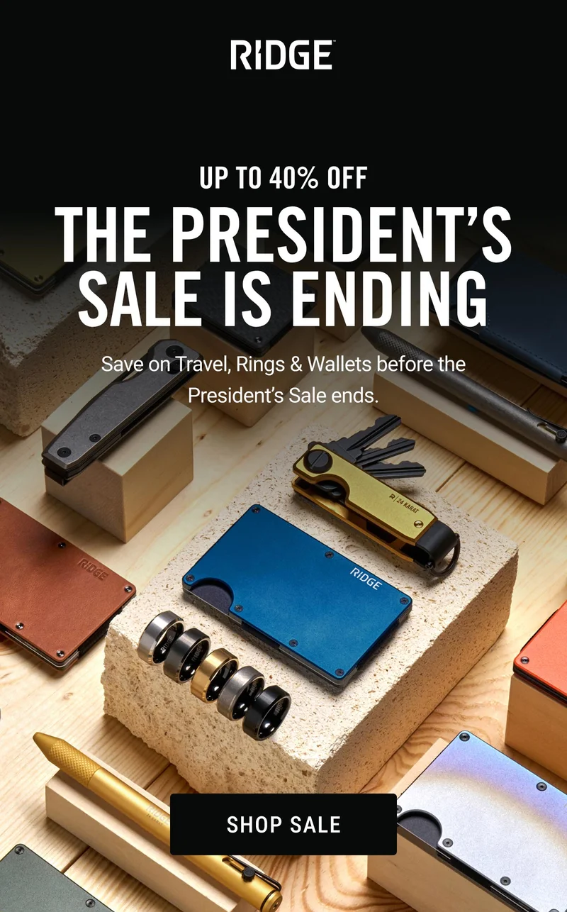 Up to 40% Off | President's Day Sale is Ending