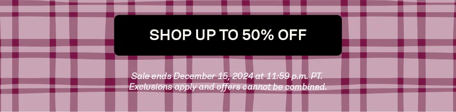 Up to 50% off gifts!