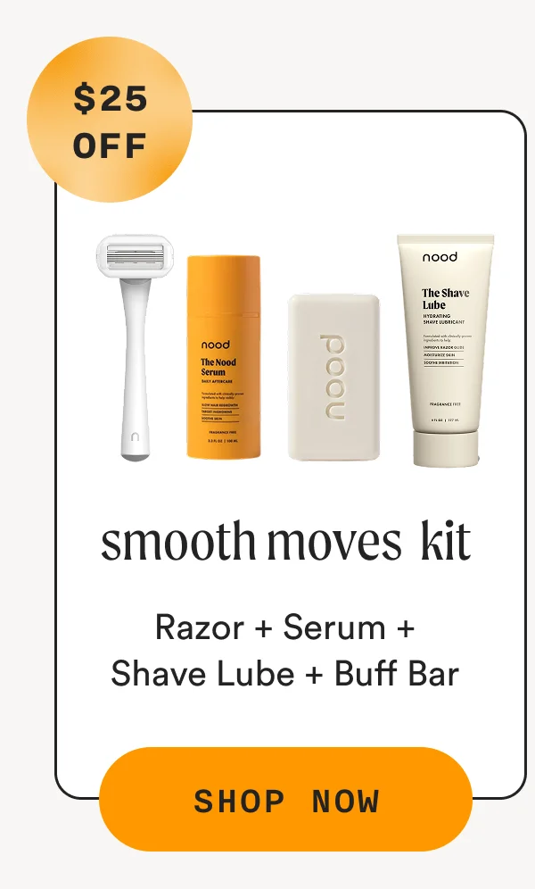 Smooth Moves Kit ($25 OFF) - Razor + Serum + Shave Lube + Buff Bar - SHOP NOW