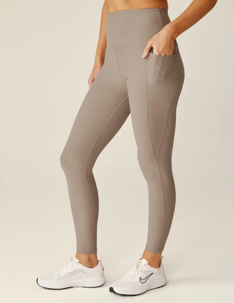 Image of Spacedye Out Of Pocket High Waisted Midi Legging