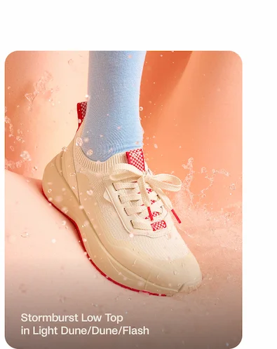 Stormburst Low Top in Light Dune/Dune/Flash