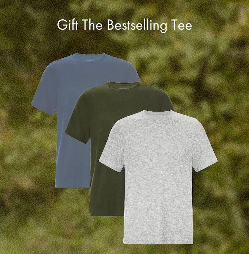 Always Beyond Men's Crew Tee 2.0 in Silver Mist