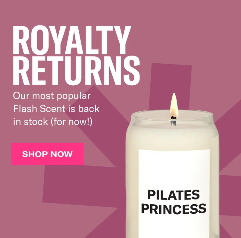 Royalty Returns | Our most popular Flash Scent is back in stock (for now!) | Shop now