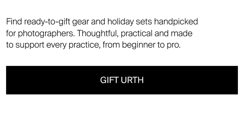 Find ready-to-gift gear and holiday sets&nbsp;handpicked for photographers. Thoughtful, practical and made  to support every practice, from beginner to pro.