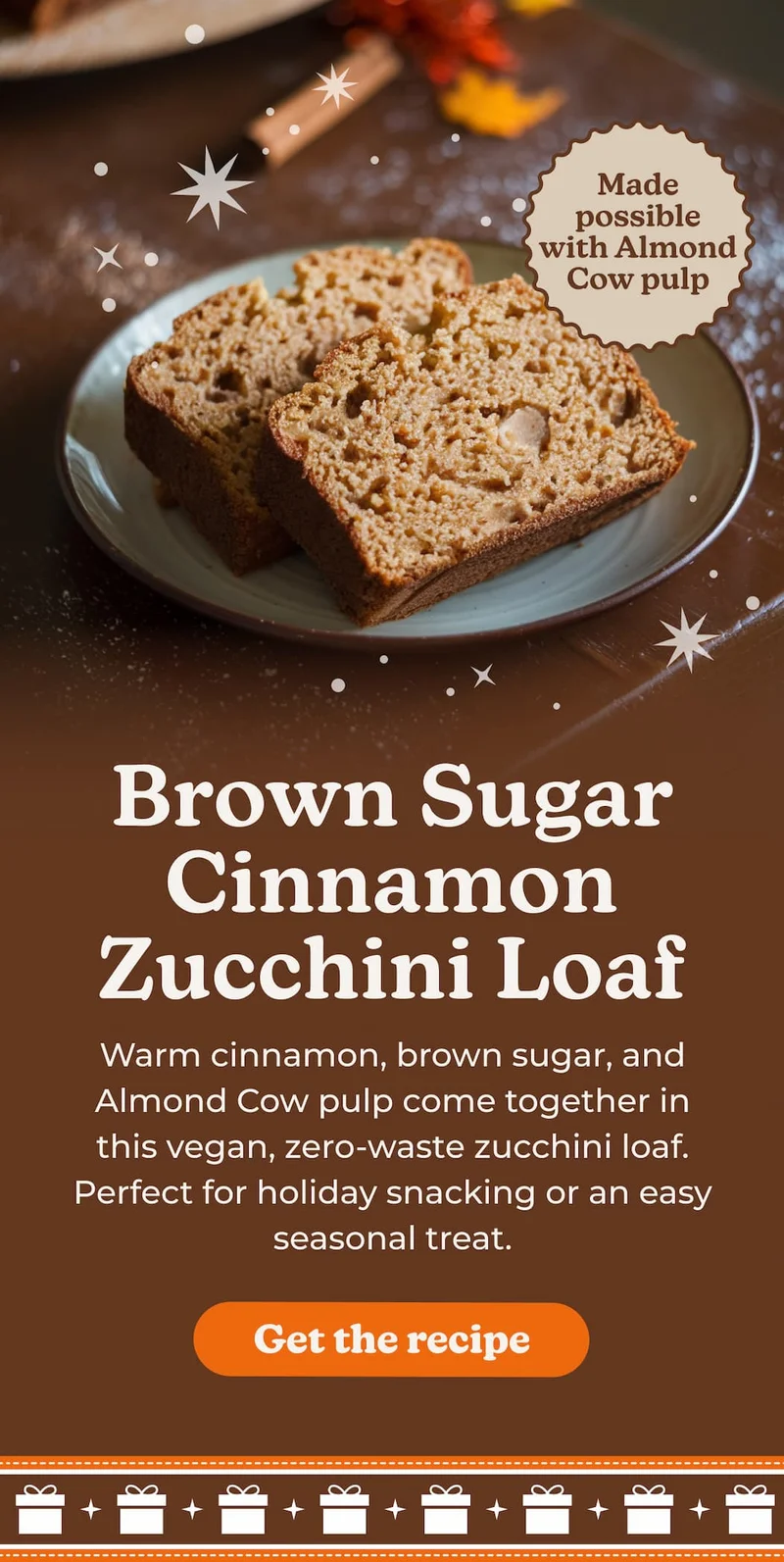 Brown Sugar Cinnamon Zucchini Loaf Recipe