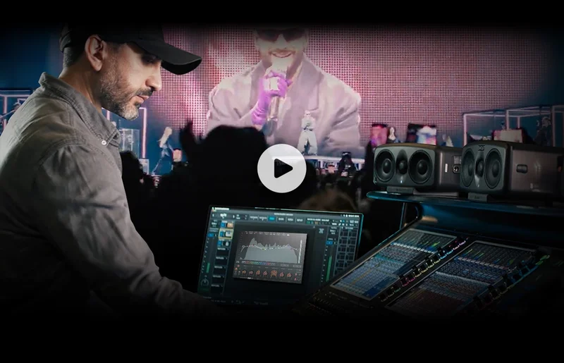 Mixing Maluma Live using Waves Plugins and SuperRack SoundGrid