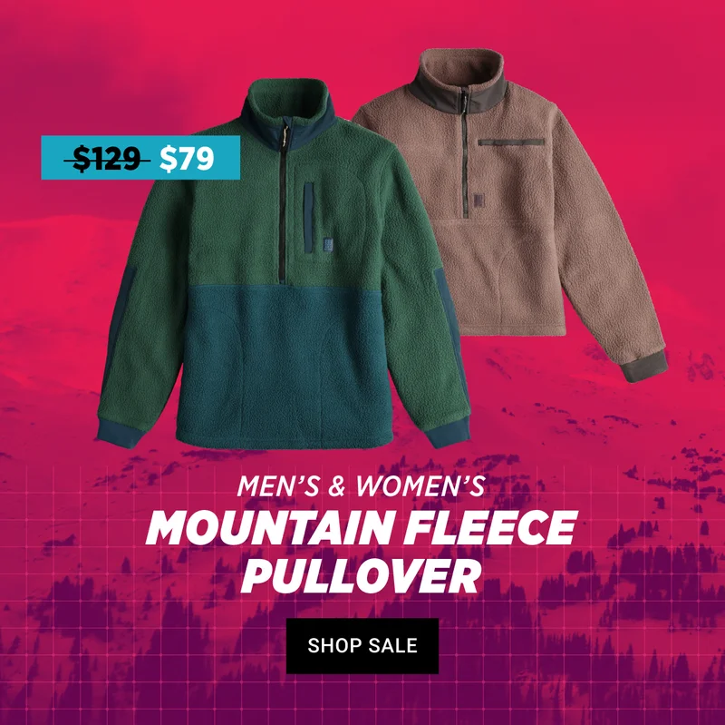 Mountain Fleece Pullover - Up to 70% Off