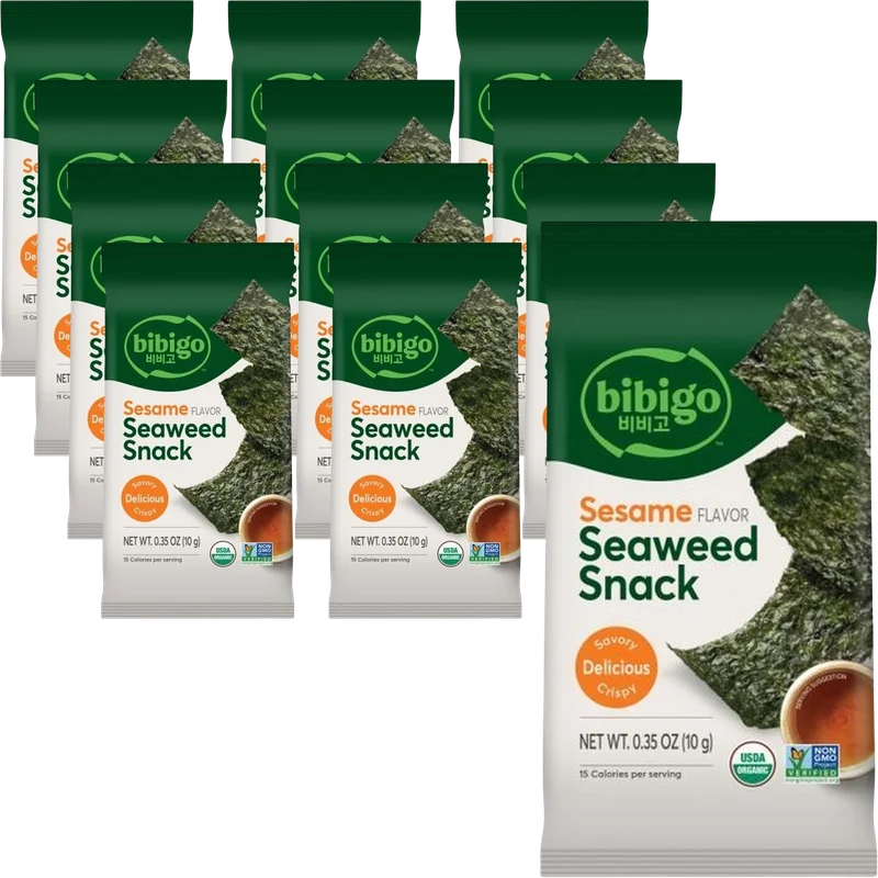 Image of Bibigo Crispy Sesame Seaweed Snacks