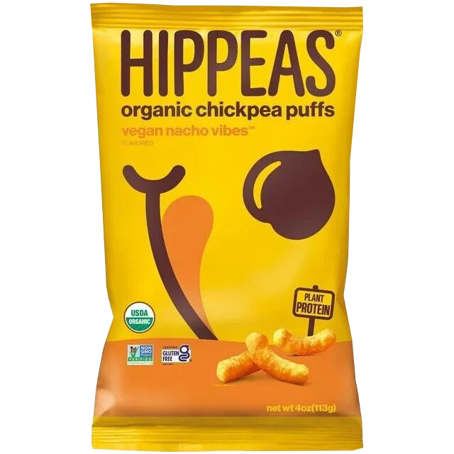 Image of Hippeas Organic Nacho Cheese Chickpea Puffs