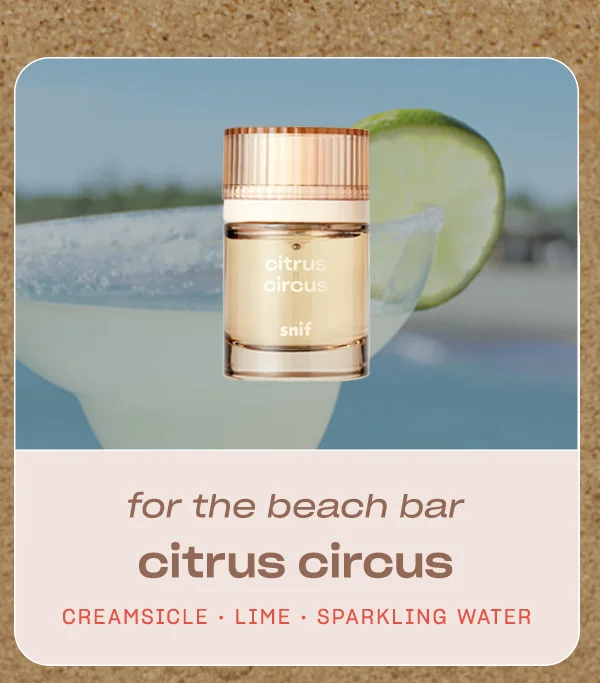 For the beach bar: Citrus Circus