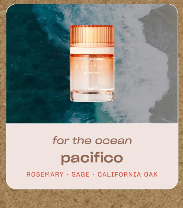 For the ocean: Pacifico
