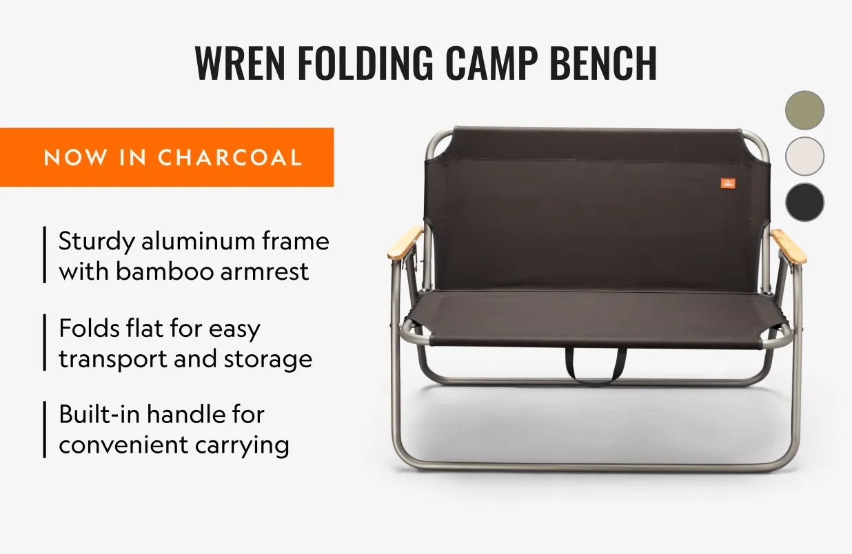 Folding Camp Bench