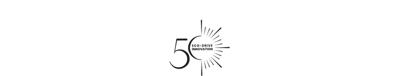 50th Eco-Drive Innovation logo