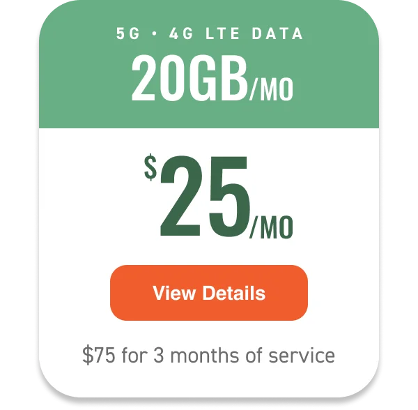 20GB/Mo