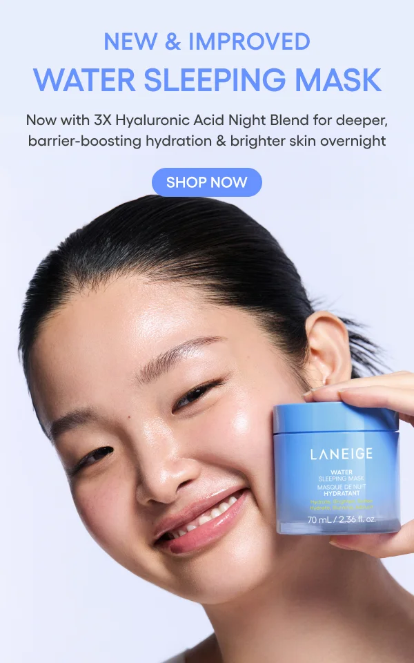 water sleeping mask updated!
