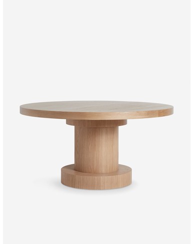 Karine Round Dining Table - Natural