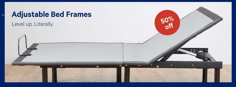 Adjustable Bed Frames >> Level up. Literally. >>
