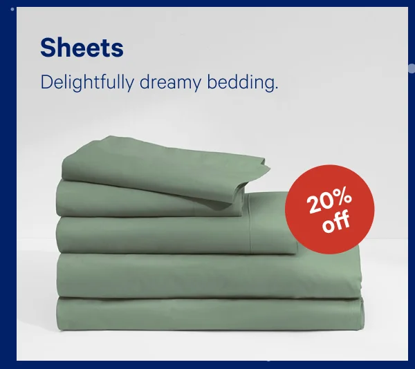 Sheets >> Delightfully dreamy bedding. >>