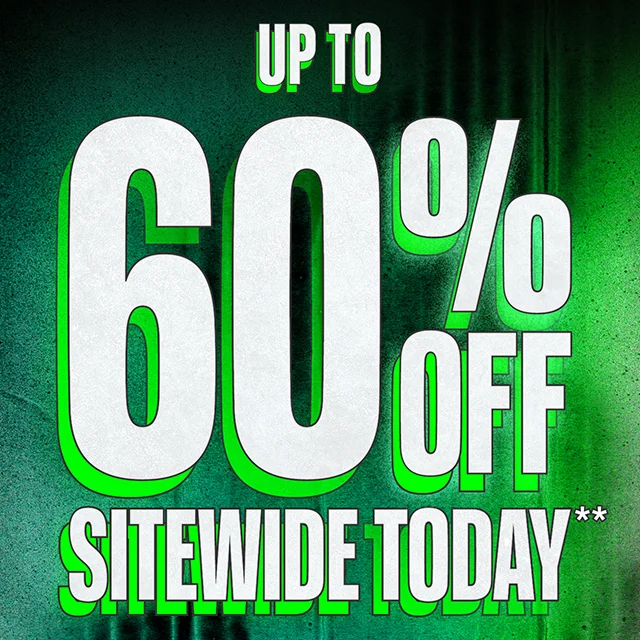 Hours Left! Up to 60% Off Sitewide Today. Shop Now