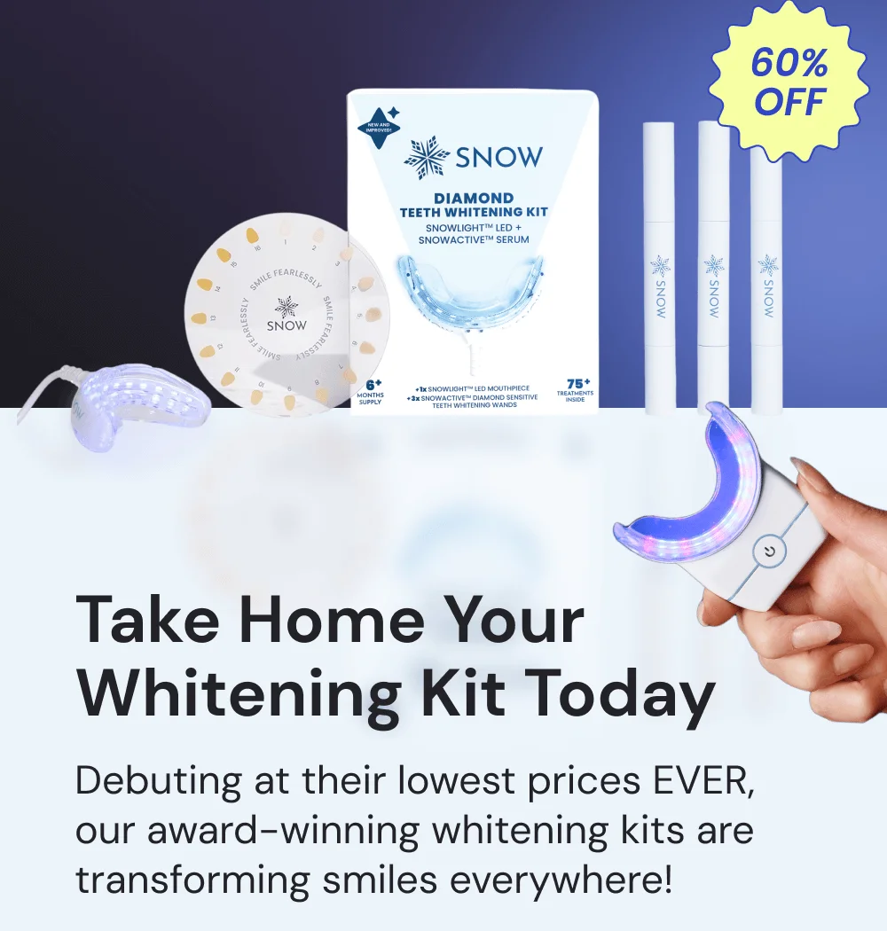 Take Home Your Whitening Kit Today.