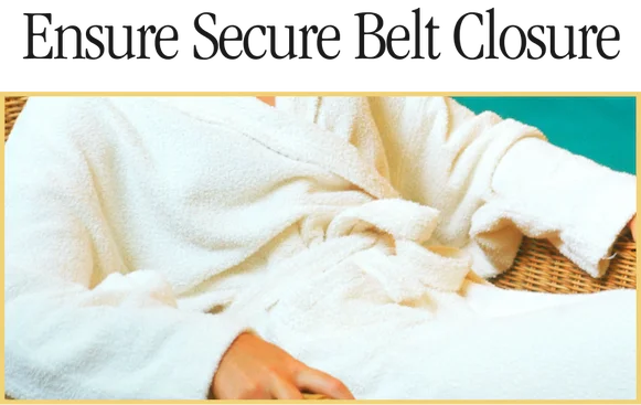 Ensure Secure Belt Closure