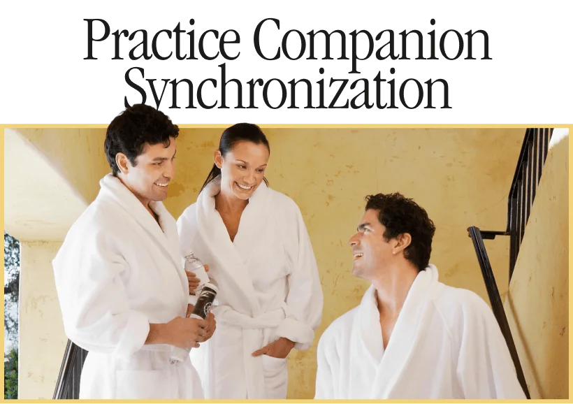Practice Companion Synchronization