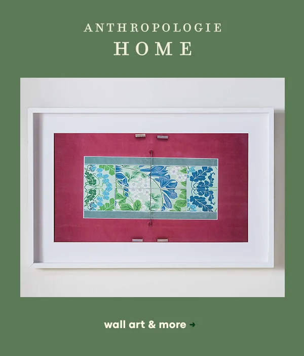 anthropologie home, wall art and more