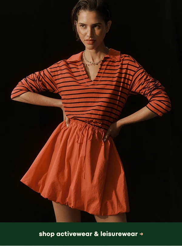 shop activewear and leisurewear