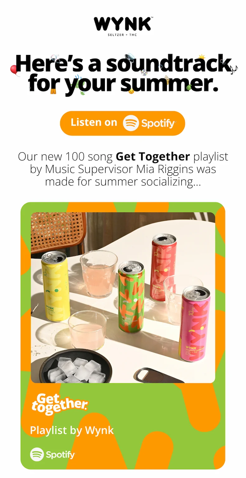 Listen to the playlist