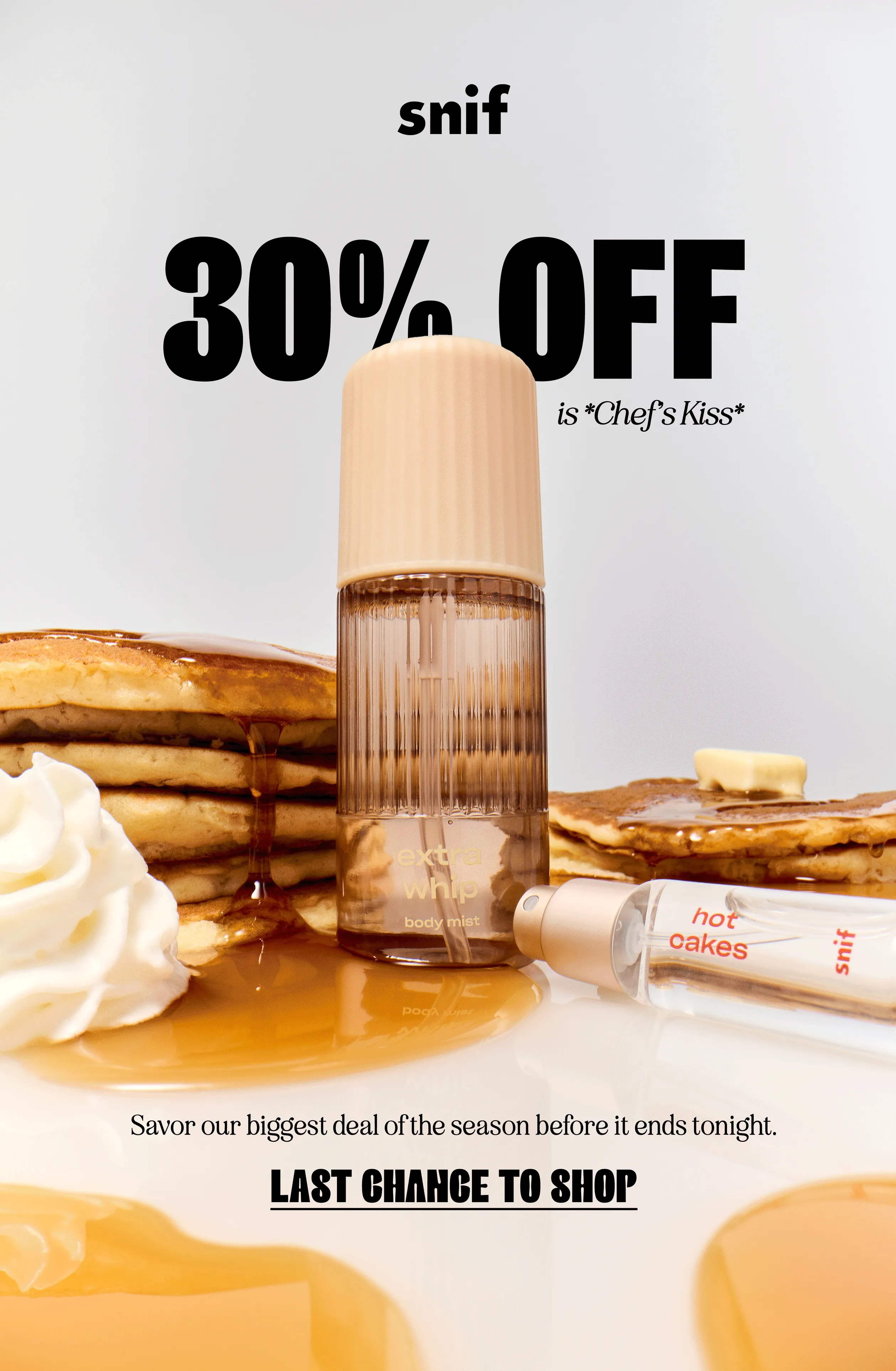 Cyber Monday ends tonight! Don’t miss your last chance to savor our biggest deal of the season before it ends tonight.