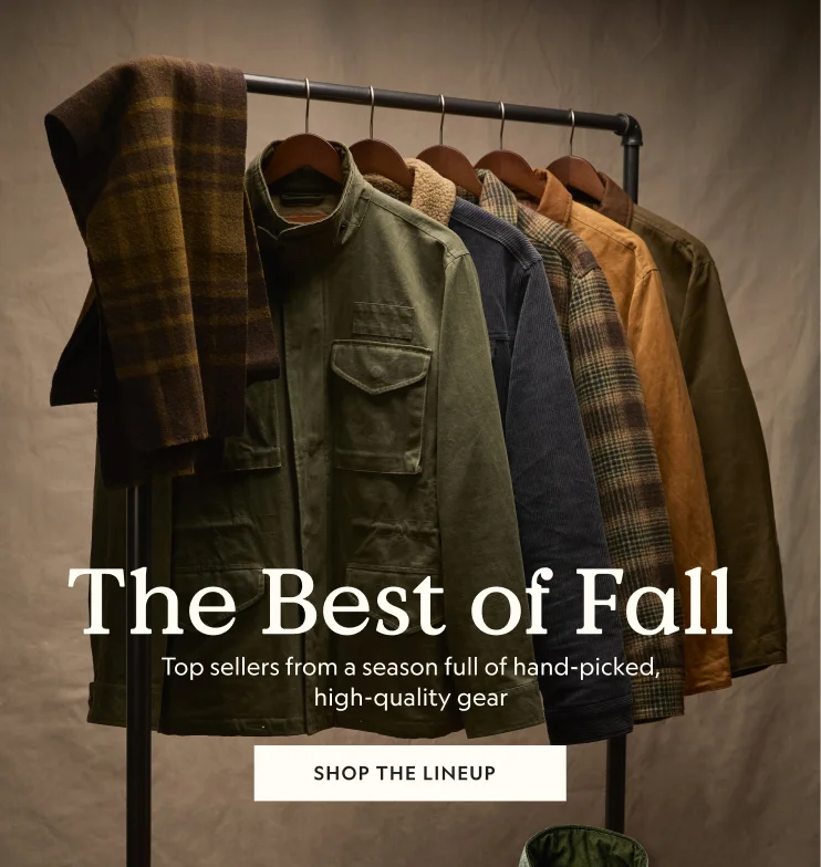 Men's Fall Apparel
