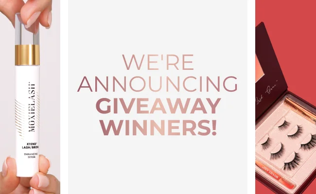We’re Announcing Giveaway Winners!