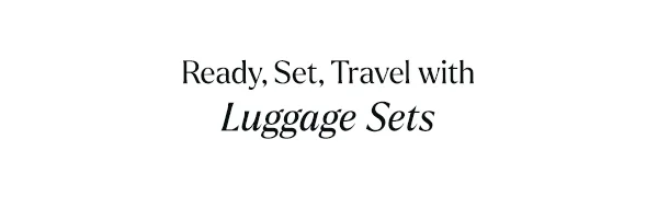 Shop Luggage Sets