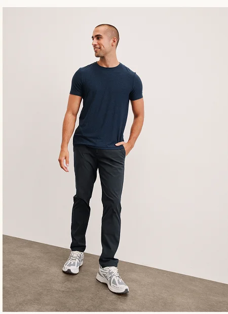 Always Beyond Men's Crew Tee 2.0 in Nocturnal Navy