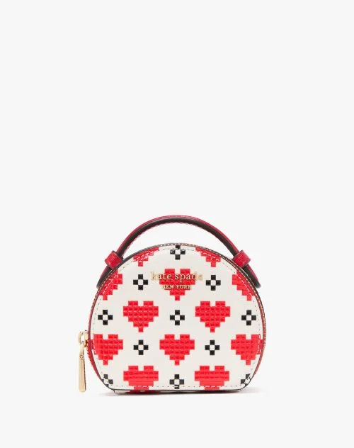 Devin Pixel Hearts Jewelry Case