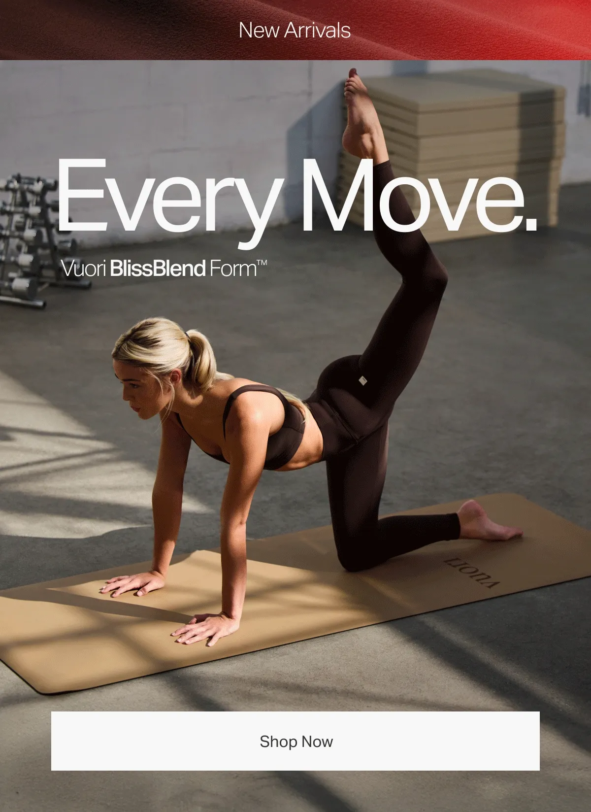 New Arrivals: Vuori BlissBlend Form - Shop Now