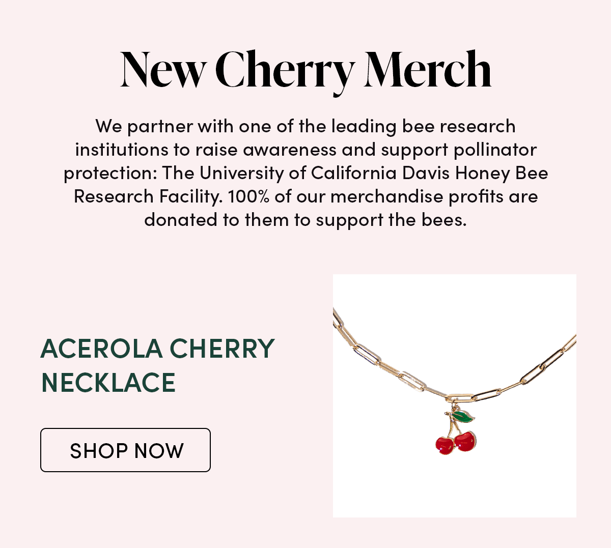 Acerola Cherry Necklace