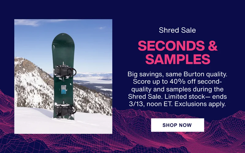 Shred Sale is Here - Up to 40% Off Samples & Seconds