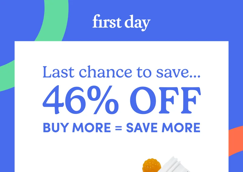 Last chance to save 46% off with code PRIMETIME