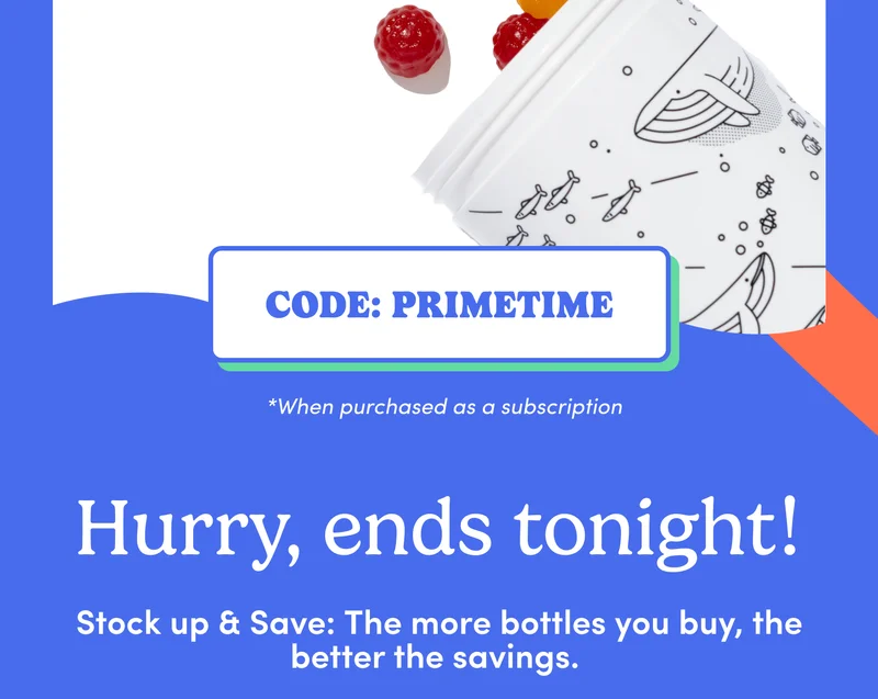 Hurry, ends tonight!