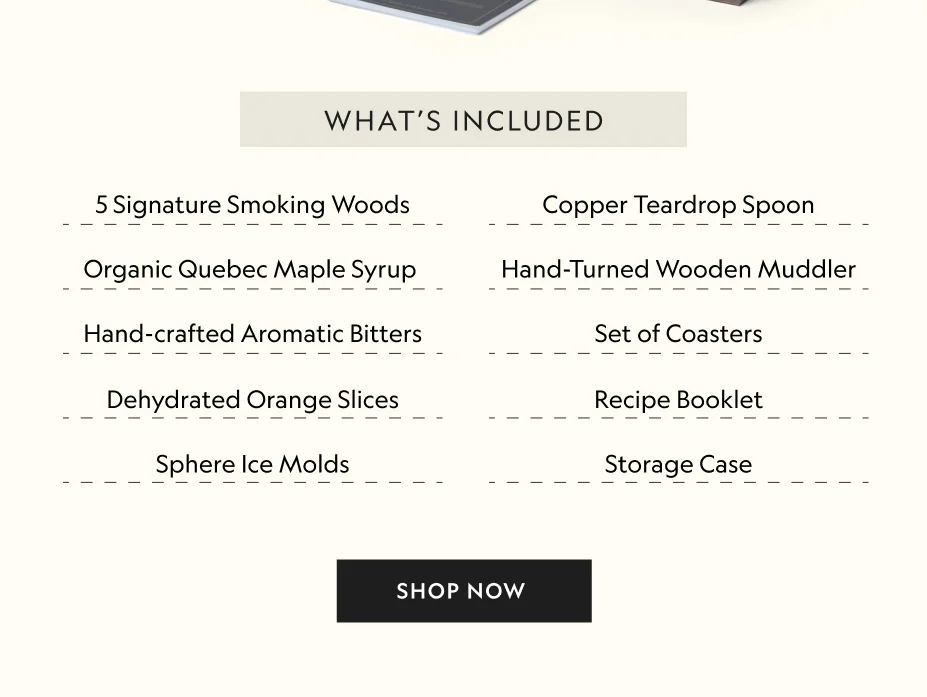 The Smoked Old Fashioned Kit
