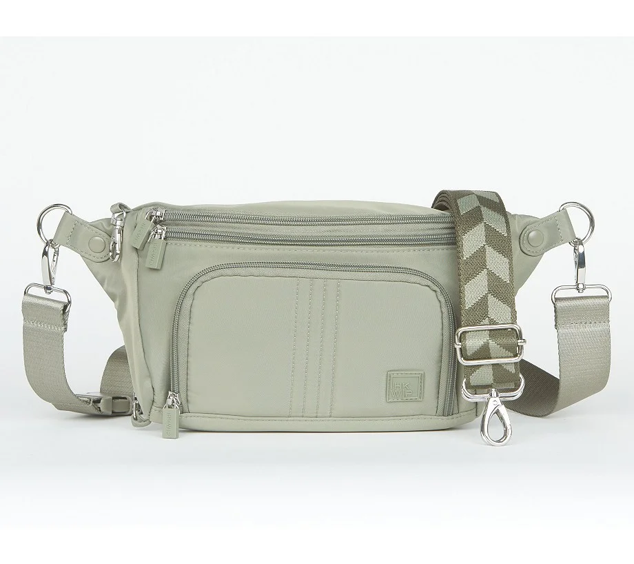 IHKWIP Confidence Anti-Theft Sling Crossbody with Two Straps