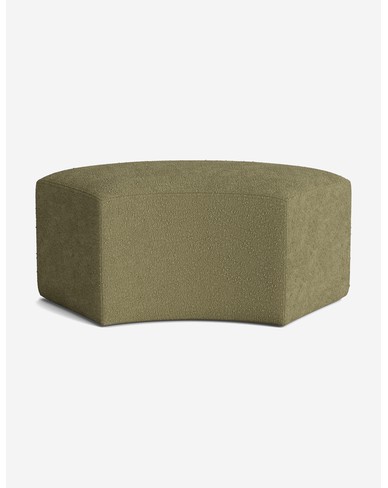 Colm Bench-Green Luxe Boucle