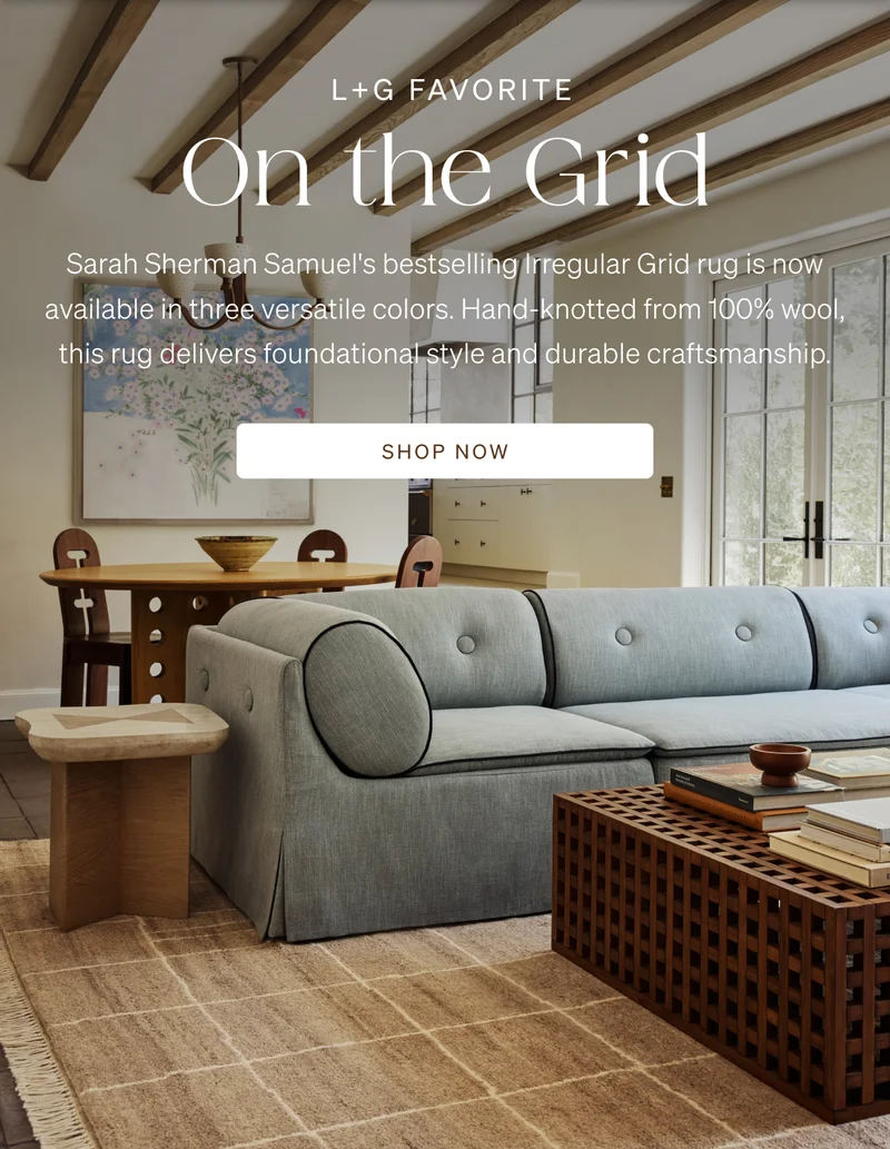 Shop Irregular Grid Rug