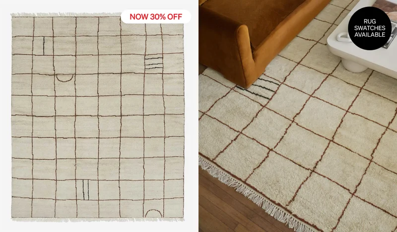 Shop Irregular Grid Rug